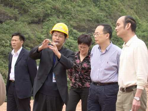 陳忠杰調研永寧高速公路建設