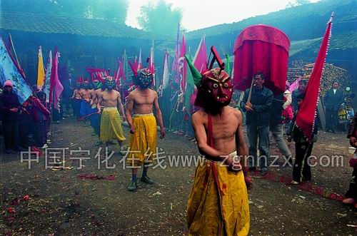 寧化非物質文化遺產之四：夏坊古游儺