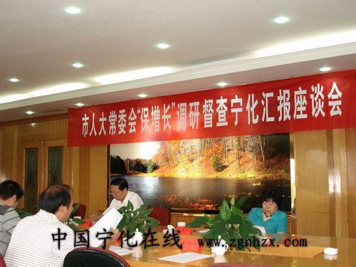 鄭國仁在寧化調(diào)研督查“保增長(zhǎng)”工作