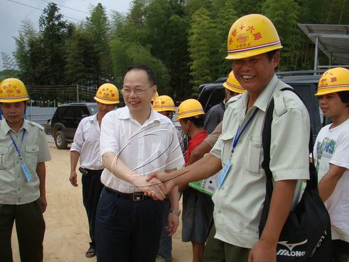 縣領導慰問永寧高速寧化段一線員工