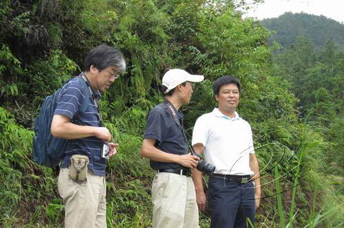 日本專家寧化考察黃通歷史遺跡