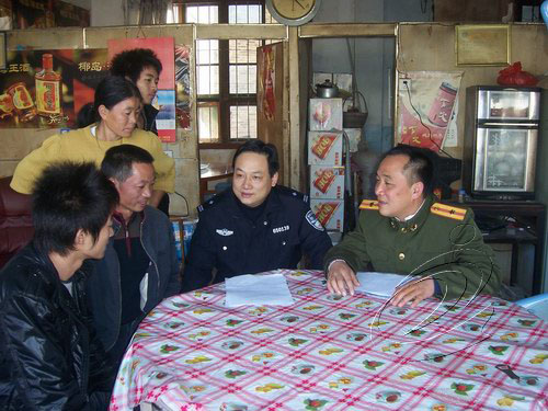 安樂鄉(xiāng)走訪應(yīng)征青年家庭