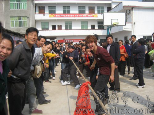 石壁鎮紅旗村趣味游園慶元宵