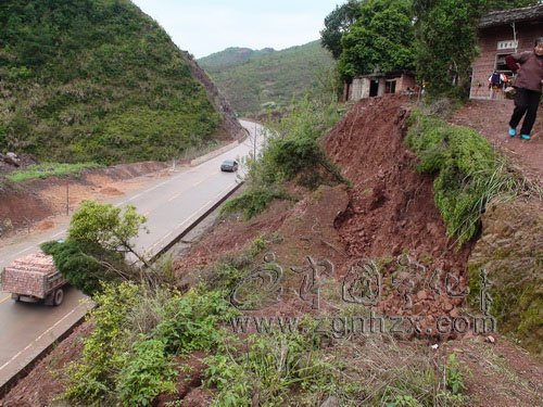 寧化公路分局：雨季滑坡 及時搶通