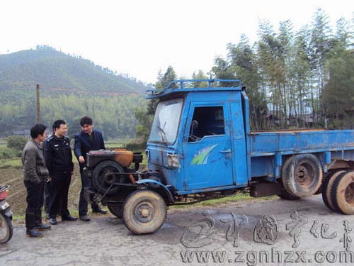 寧化民警三小時找回被盜拖拉機