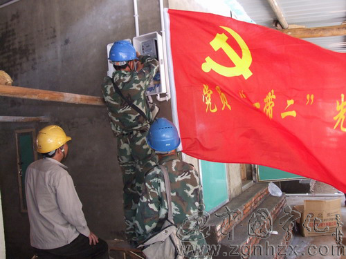 寧化供電公司加快烤房用電安裝進度