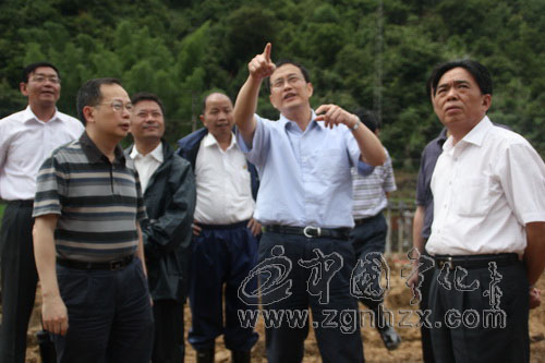 黃琪玉來寧檢查防汛抗災災后重建工作