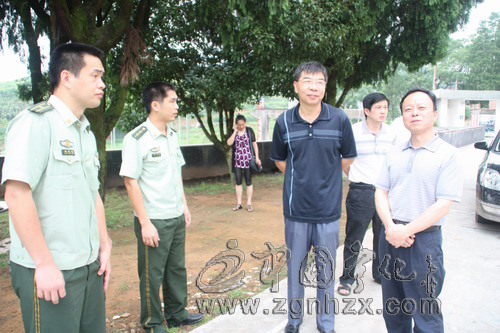 林福生“八一”慰問(wèn)部隊(duì)官兵、退伍軍人