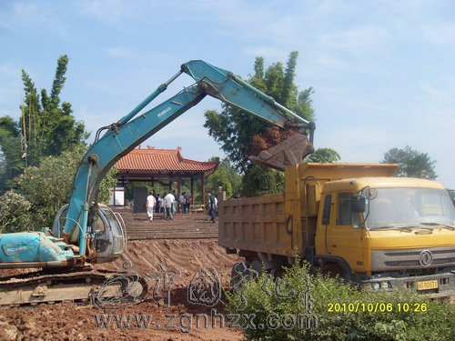 國慶不停工 海西客家始祖文化園建設忙