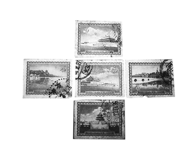 寧化發(fā)現(xiàn)全套珍郵《首都名勝》