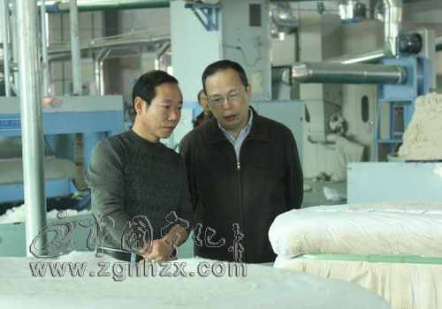 陳忠杰調研城南工業園重點項目建設工作