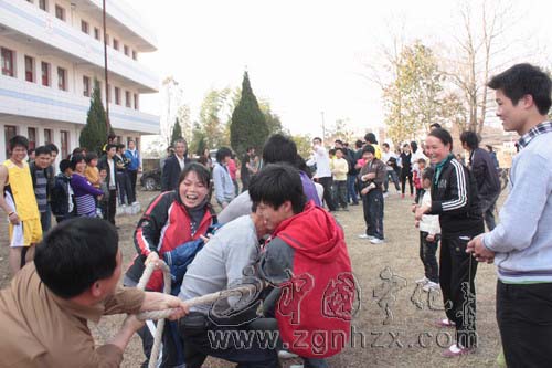 竹園村舉辦慶新春首屆文體競賽活動