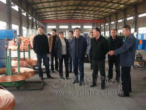 市政協(xié)調(diào)研組來寧調(diào)研工業(yè)園區(qū)建設(shè)