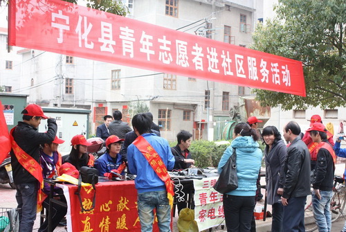 寧化：“小紅帽”進社區(qū)服務(wù)