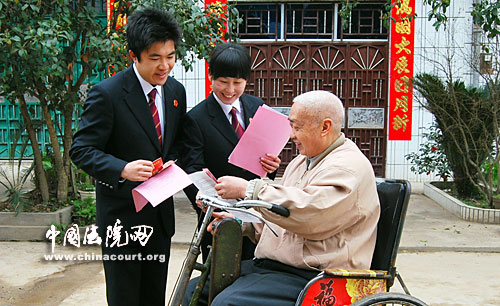 寧化法院開展“社區預防、司法給力”活動