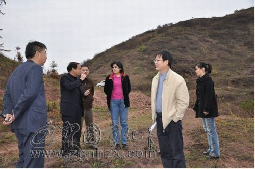 省水利廳副廳長吳章云來寧調研水土保持工作