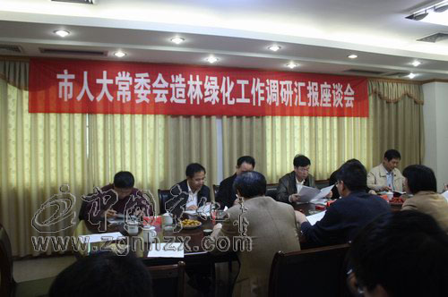 市人大副主任黃作文來寧調研綠化造林工作