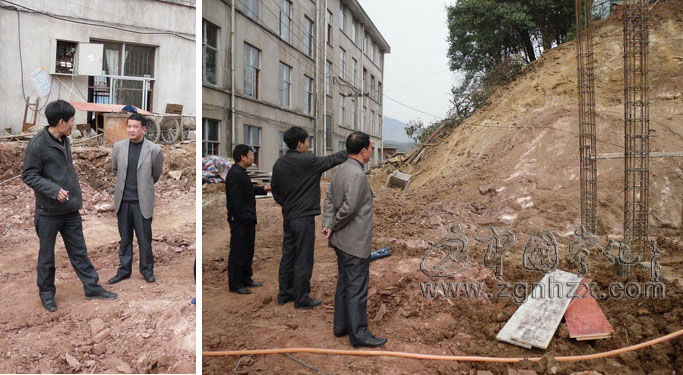 縣教育局以檢查促進度 推進校安工程建設