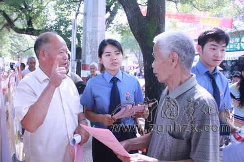 寧化檢察官走上街頭接受舉報(bào)