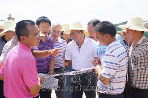 縣委書記肖長根全面調研城建項目工作