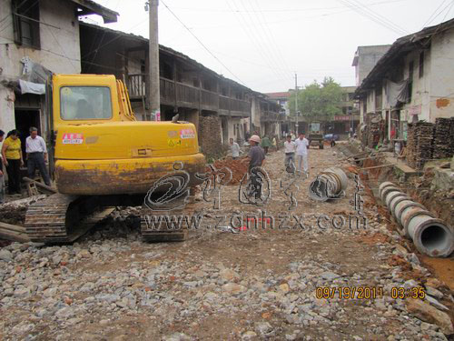 湖村鎮老街縱橫改造項目啟動