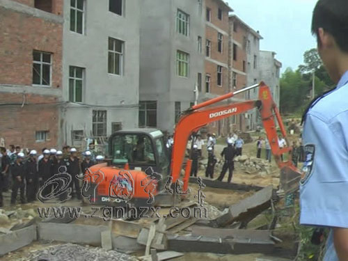 寧化拆除違建建筑設施11處