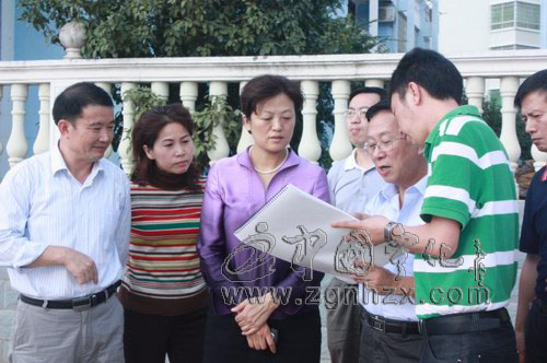 市政府張麗娟來寧調研校安工程建設