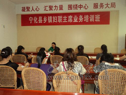 寧化鄉（鎮）婦聯主席業務培訓班舉行