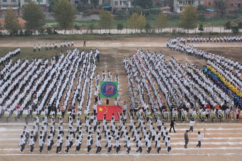 寧化城東中學舉辦第七屆體育藝術節