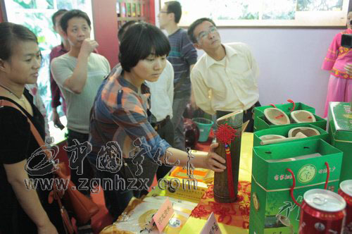 林博會上寧化多項展品受青睞