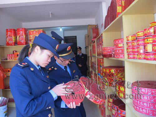 寧化縣工商局開展煙花爆竹消費安全專項檢查