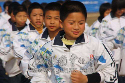 寧化城東中學舉行冬季長跑啟動儀式