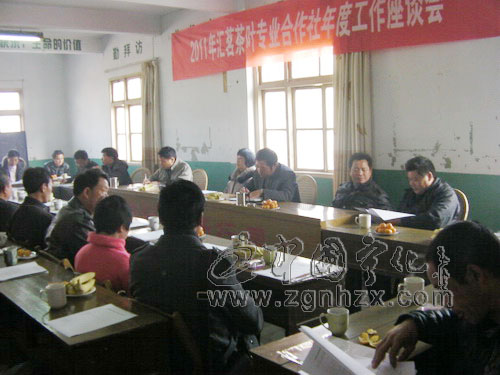 縣供銷社召開茶葉專業合作社年度座談會