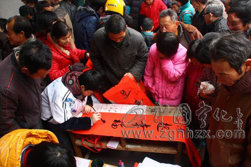 寧化城東中學“文化下鄉”樂了村民