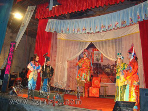 中沙鄉下沙畬族村元宵擺臺唱大戲