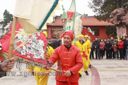 寧化：治平池氏文武燈重現(xiàn)元宵節(jié)