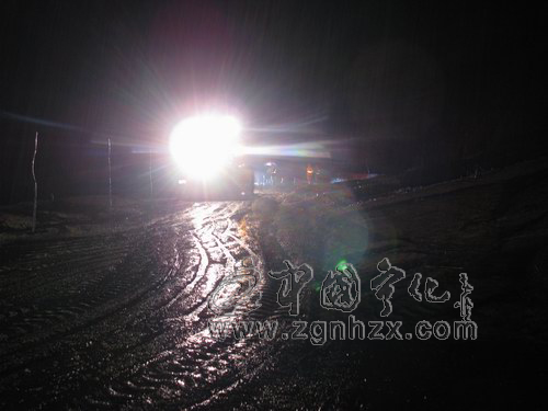 寧化公路分局冒雨除險保暢通