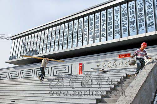 寧化“世客中心”裝修進入掃尾階段