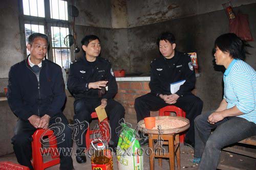 寧化交警主動回訪當事人 幫貧扶困送溫暖