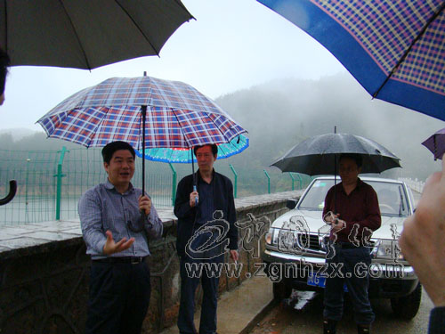 省水利廳領導來寧督查水利建設