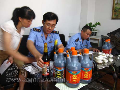 寧化工商迅速出擊下架問題醬油