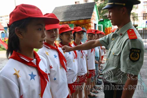 寧化計生家庭子女安全自護夏令營開營