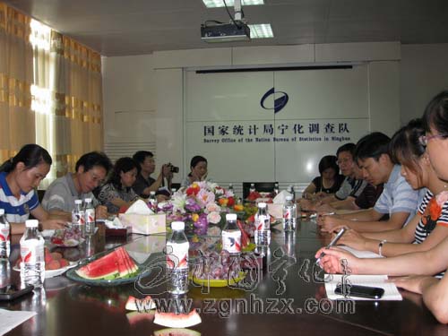 省統(tǒng)計(jì)局到寧化調(diào)研統(tǒng)計(jì)執(zhí)法工作