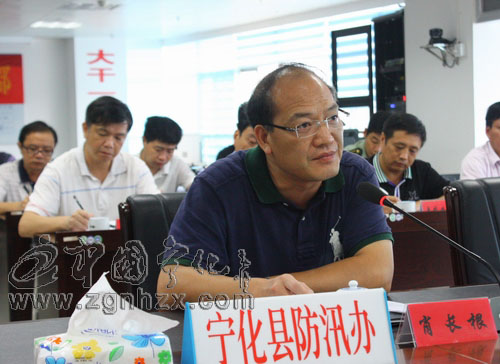 寧化災后自救及恢復生產工作會召開