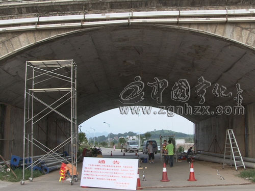 中環路翠江大橋實行夜間封閉“體檢”