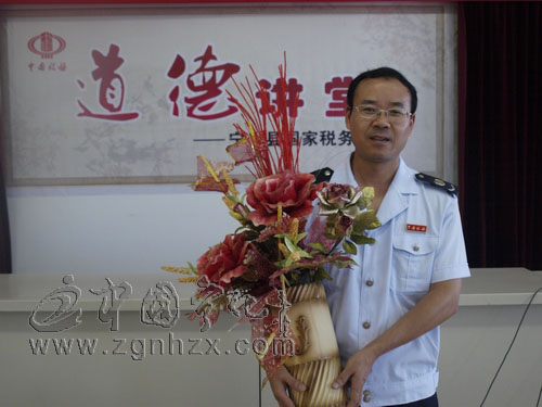 寧化稅官王官金榮登8月“中國好人榜”