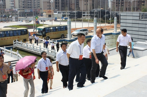 市政協(xié)主席程立雙來寧視察世客會(huì)籌備工作