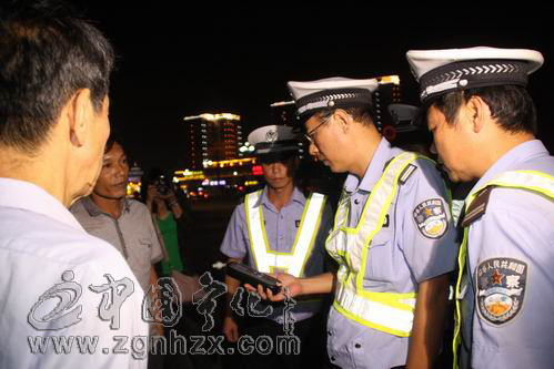 寧化查獲酒駕等交通違法行為115起