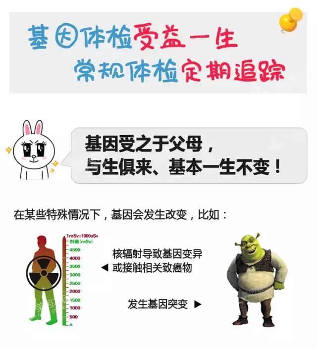 缺一不可，基因體檢和普通體檢不沖突 