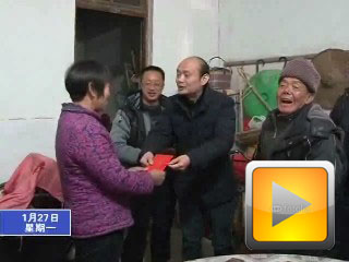縣領導開展春節慰問送溫暖活動
